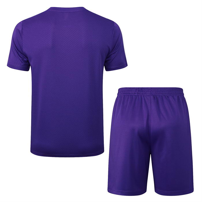 Chandal del Real Madrid Manga Corta 25-26 Purpura - Pantalon Corto